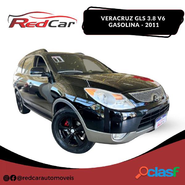 HYUNDAI VERACRUZ GLS 3.8 4WD AUT. PRETO 2011 3.8 GASOLINA