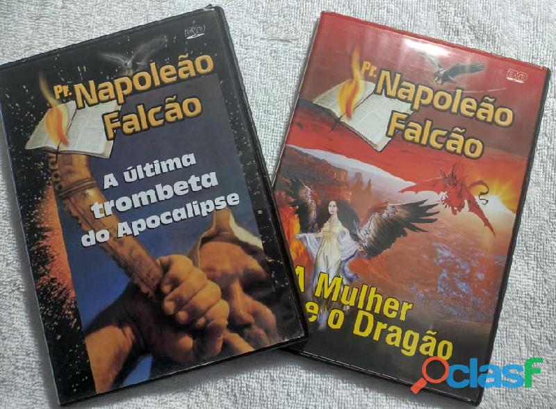 Kit 2 Dvd's Evangélicos Escatologia Pastor Napoleão
