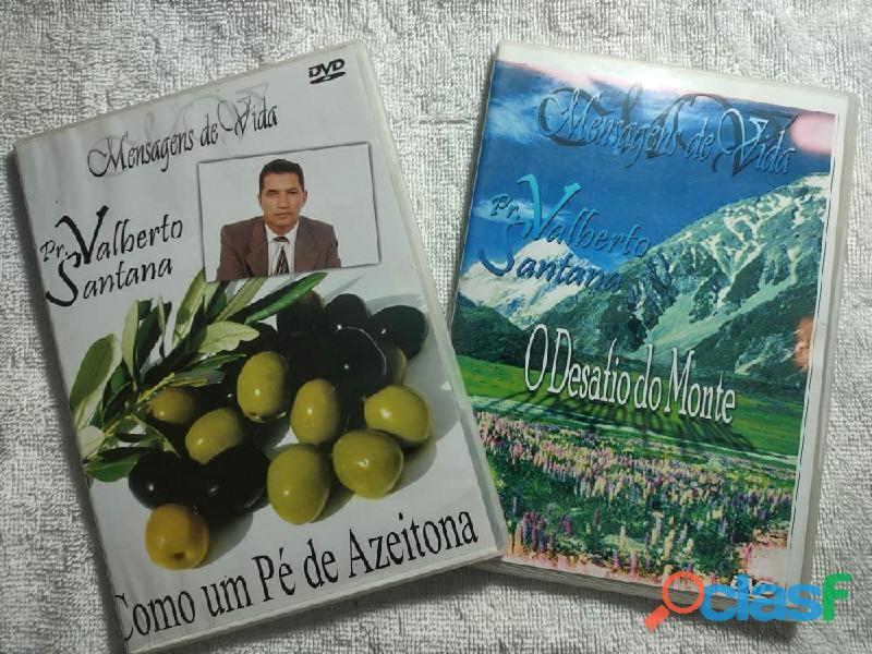 Kit Com 2 Dvd Evangélicos Pregação Pastor Valberto