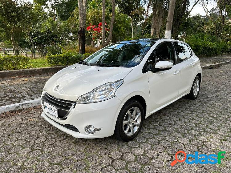 PEUGEOT 208 ALLURE 1.5 FLEX 8V 5P BRANCO 2015 1.5 FLEX