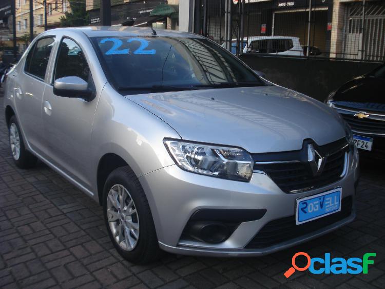 RENAULT LOGAN ZEN FLEX 1.0 12V 4P MEC. PRATA 2022 1.0 FLEX