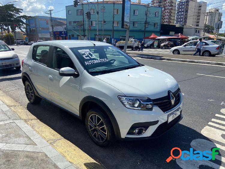 RENAULT SANDERO INTENSE FLEX 1.6 16V 5P AUT. BRANCO 2020 1.6