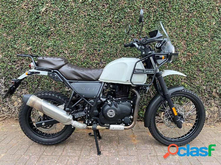 ROYAL ENFIELD HIMALAYAN 411 EFI BRANCO 2019 411 GASOLINA