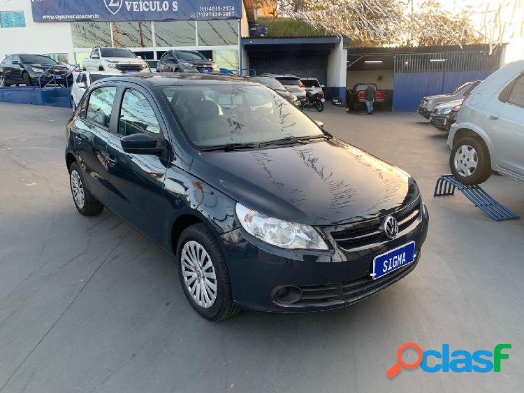 VOLKSWAGEN GOL (NOVO) 1.0 MI TOTAL FLEX 8V 4P CINZA 2013 1.0