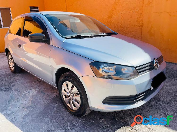 VOLKSWAGEN GOL TRENDLINE 1.0 T.FLEX 8V 3P PRATA 2015 1.0