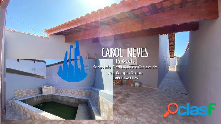 CASA NOVA 3 DORMITÓRIOS SUÍTE PISCINA FINANCIAMENTO