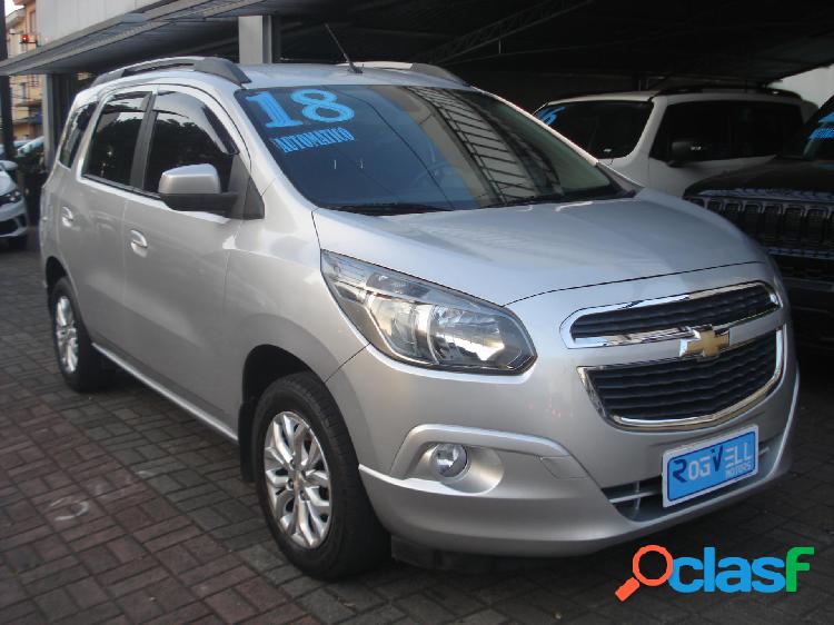 CHEVROLET SPIN LTZ 1.8 8V ECONO.FLEX 5P AUT. PRATA 2018 1.8