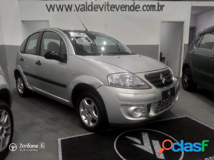 CITROEN C3 GLX 1.4 GLX SONORA 1.4 FLEX 8V 5P PRATA 2010 1.4