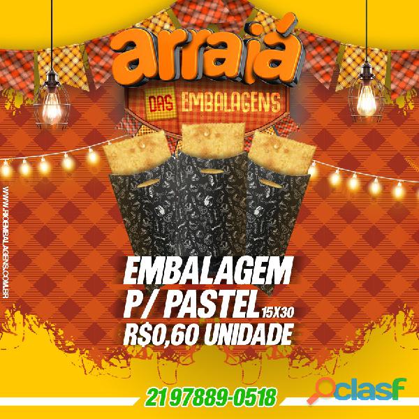 Embalagem para pastel Rio Embalagens/ Promoção