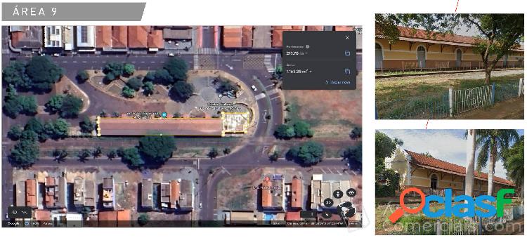 Estação Ferroviária com 1.163 m² em Andradina – SP