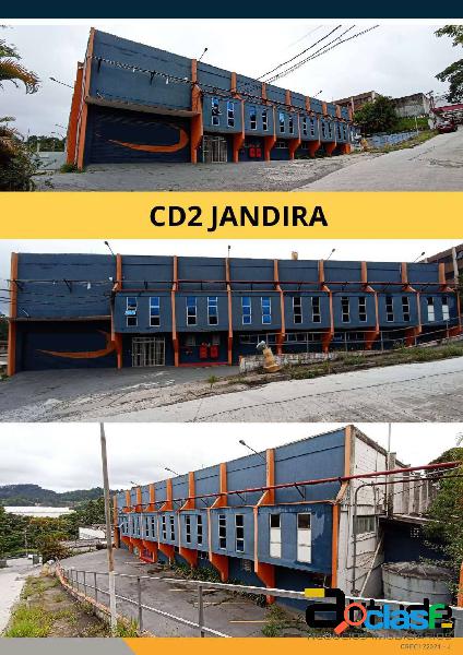 GALPÃO COMERCIAL PARA LOCAÇÃO EM JANDIRA - SP
