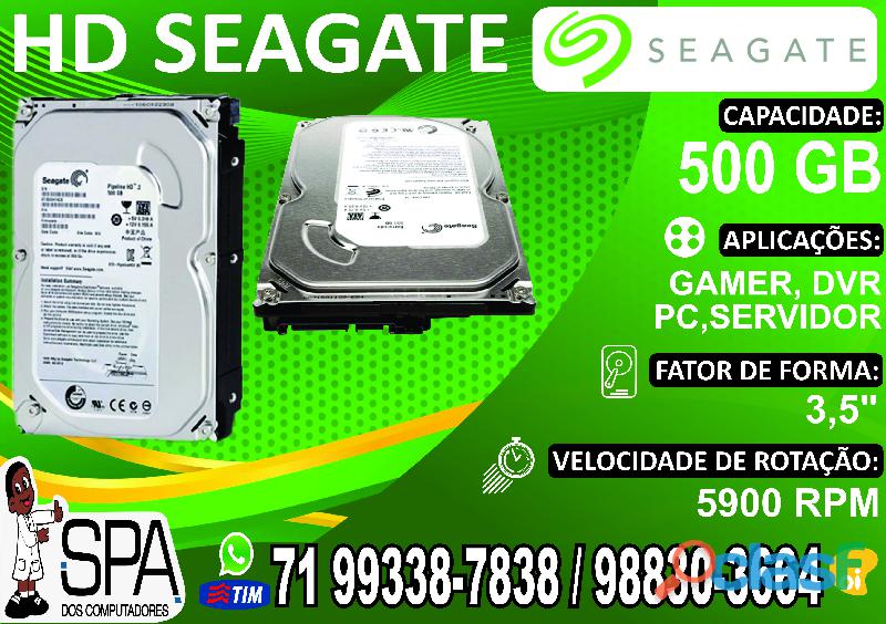 HD Seagate 500GB Sata Pipeline Slim