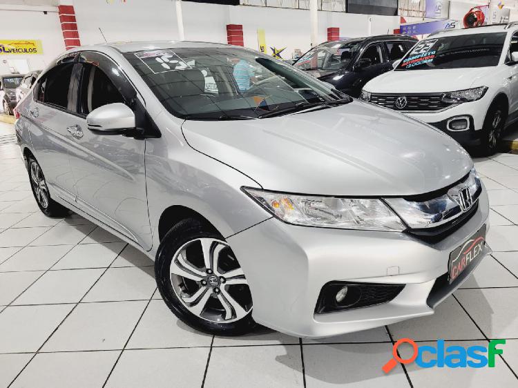 HONDA CITY SEDAN EX 1.5 FLEX 16V 4P AUT. PRATA 2015 1.5 FLEX