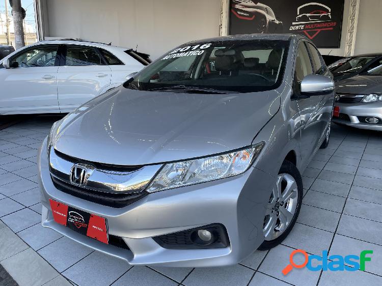 HONDA CITY SEDAN EXL 1.5 FLEX 16V 4P AUT. PRATA 2016 1.5