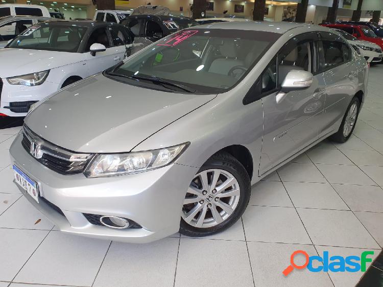 HONDA CIVIC SEDAN LXR 2.0 FLEXONE 16V AUT. 4P PRATA 2014 2.0