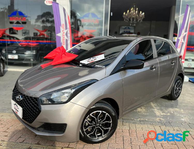 HYUNDAI HB20 UNIQUE 1.0 FLEX 12V MEC. CINZA 2019 1.0 FLEX
