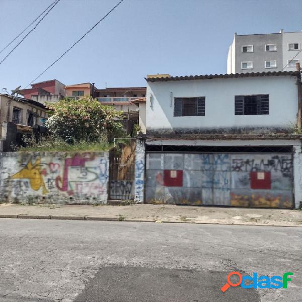 Terreno c/ 2casas antigas 300m² por R$ 620.000, -VL Luzita