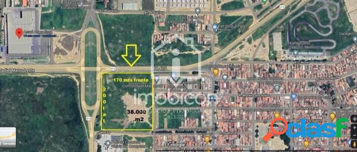 Terreno esquina à venda, 38800 m² por R$ 17.460.000 - Boa