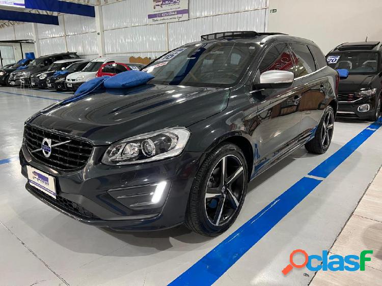 VOLVO XC60 T5 RDESIGN CINZA 2016 2.0 GASOLINA