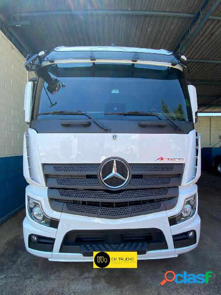 MERCEDES-BENZ MB ACTROS 2548 6X2 BRANCO 2021 480 CV DIESEL