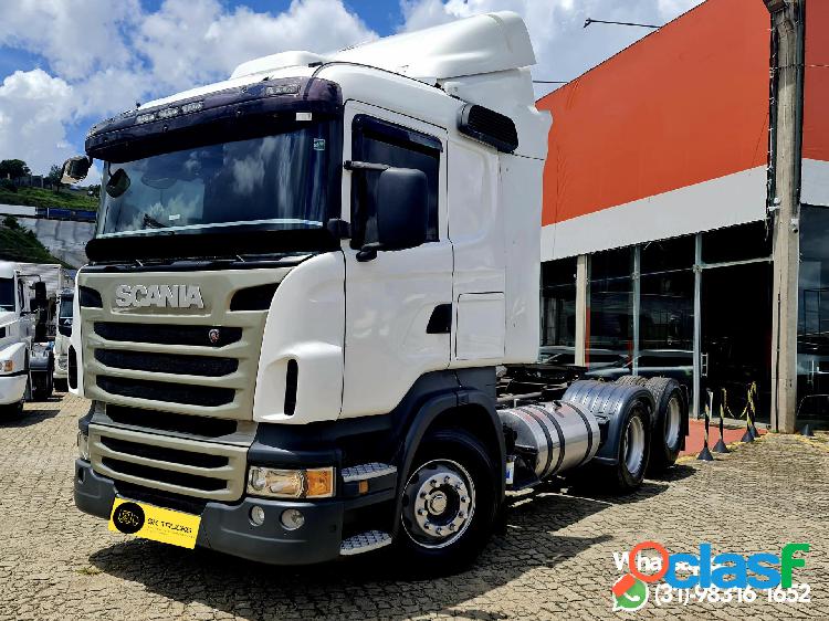 SCANIA R440 6X2 OPTICRUISE BRANCO 2013 440CV DIESEL