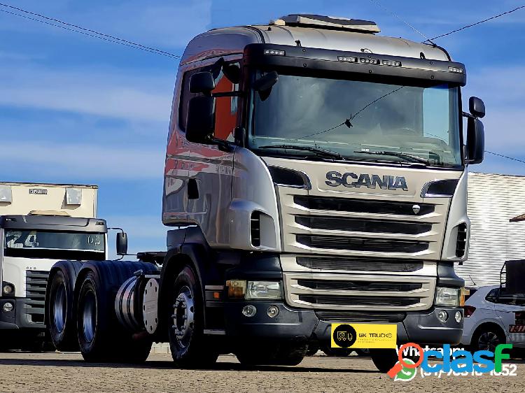 SCANIA R440 6X2 OPTICRUISE CINZA 2012 R440 DIESEL