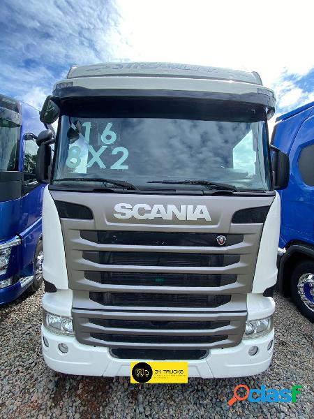 SCANIA SCANIA R440 8X2 BRANCO 2016 440 CV DIESEL