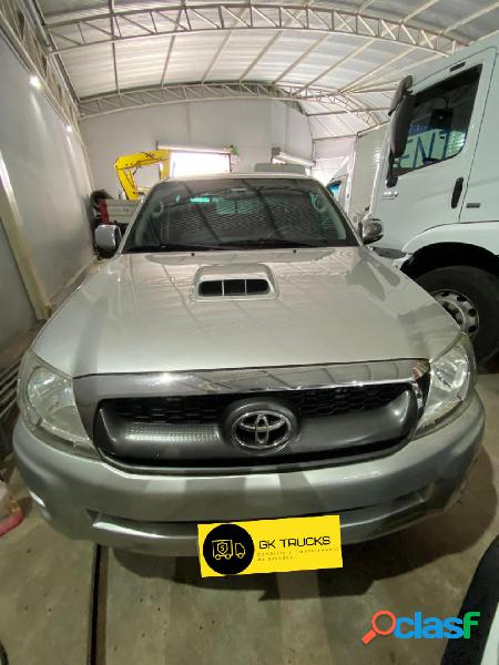 TOYOTA HILUX CD SRV D4-D 4X4 3.0 TDI DIES PRATA 2009 3.0