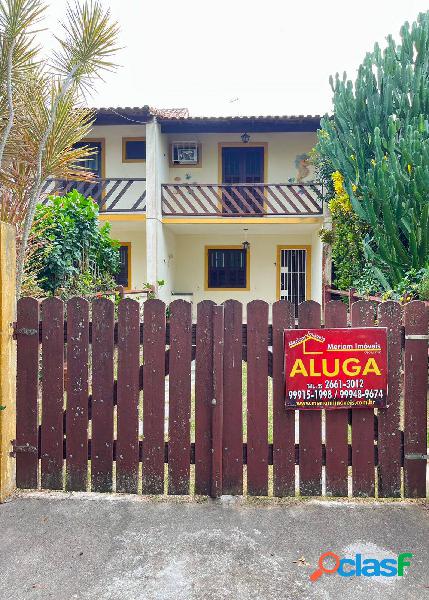 Ótima casa duplex para locação em Praia Seca