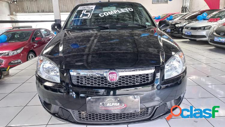 FIAT SIENA EL 1.4 MPI FIRE FLEX 8V 4P PRETO 2015 1.4 FLEX