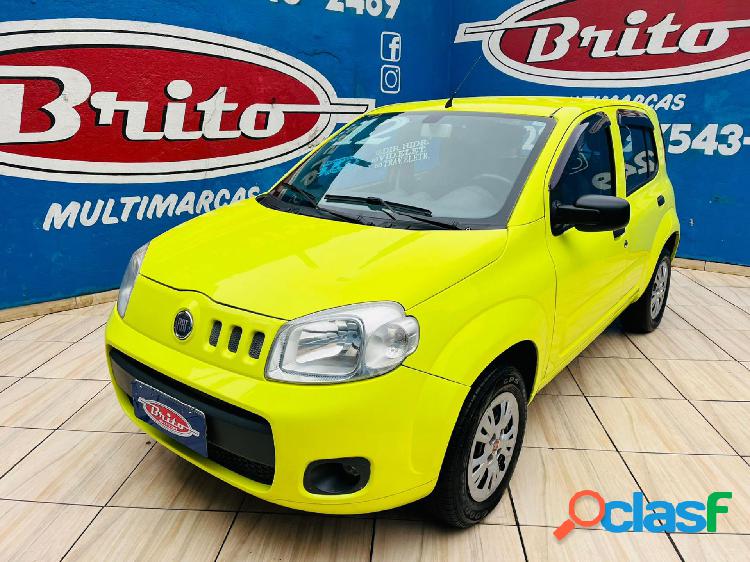 FIAT UNO VIVACERUA 1.0 EVO FIRE FLEX 8V 5P AMARELO 2012 1.0