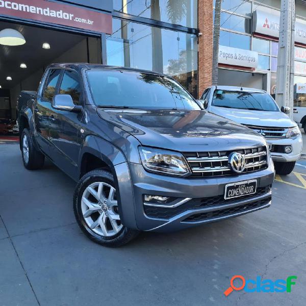 VOLKSWAGEN AMAROK HIGH.CD 2.0 16V TDI 4X4 DIES. AUT CINZA
