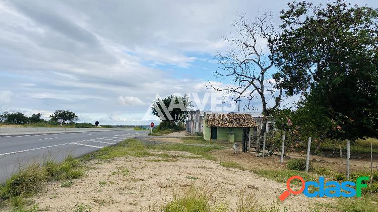 ÁREA COM 3.920 M2 98X40 AS MARGENS DA BR 116 SENTIDO FEIRA