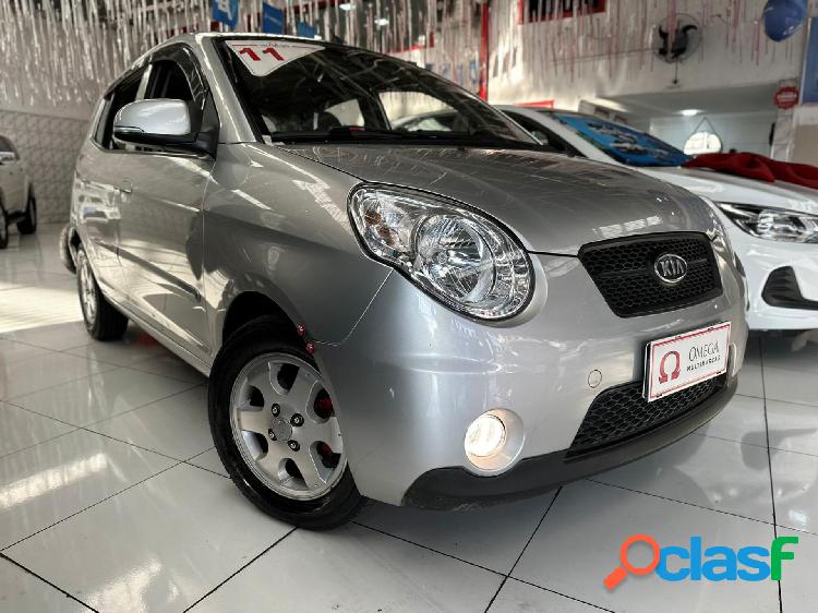 KIA PICANTO EX 1.11.0 1.0 FLEX MEC. PRATA 2011 1.0 FLEX