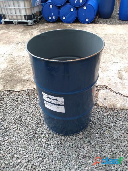 Tambor de lata 200 litros usado