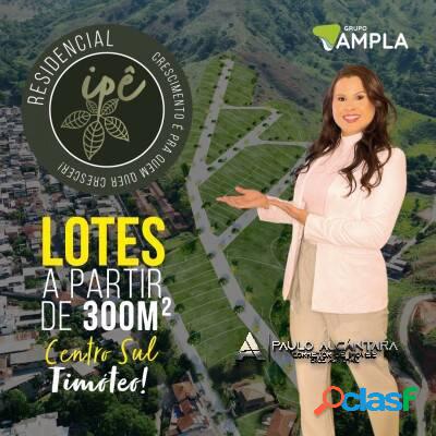 Lotes a partir de 300 m2 - Residencial Ipe - Timóteo - COD