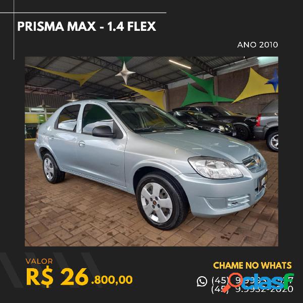 CHEVROLET PRISMA SED. MAXX LT 1.4 8V ECONOF. 4P PRATA 2010