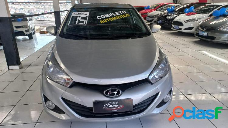 HYUNDAI HB20 PREMIUM 1.6 FLEX 16V MEC. PRATA 2015 1.6 FLEX