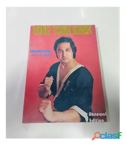 LIVRO DE KUNG FU ESTILO WING CHUN EM INGLÊS TÍTULO WING