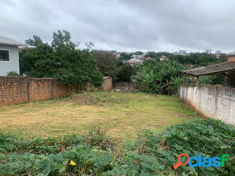 TERRENO A VENDA NO PARQUE SÃO PAULO - CASCAVEL