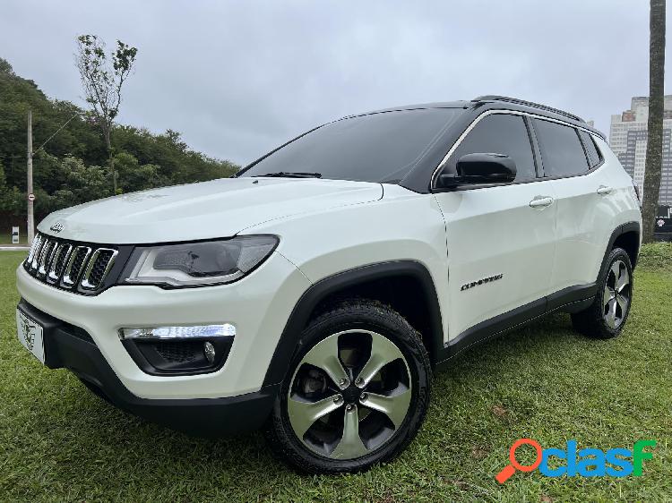 JEEP COMPASS LONGITUDE 2.0 4X4 DIES. 16V AUT. BRANCO 2018