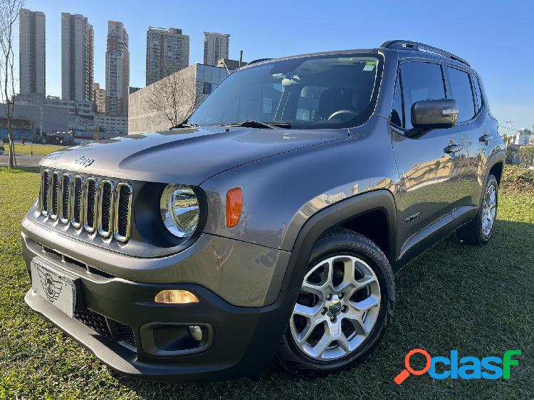 JEEP RENEGADE LONGITUDE 1.8 4X2 FLEX 16V AUT. CINZA 2017 1.8