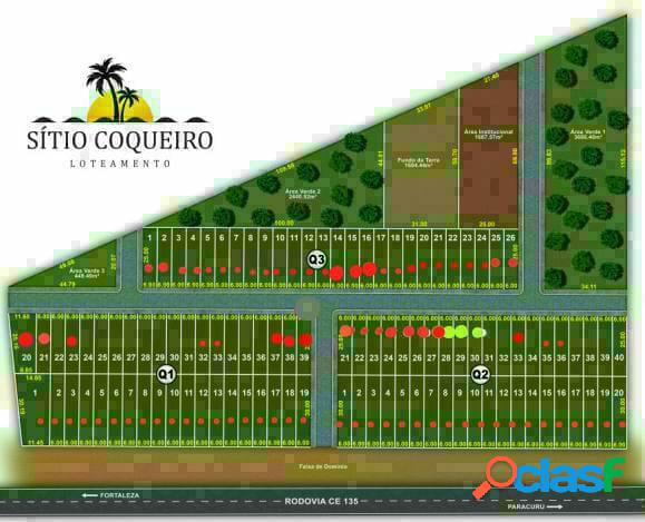 Terreno, 150m², à venda em Paracuru