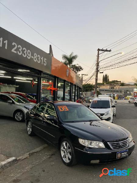 HYUNDAI AZERA GLS 3.3 V6 24V 4P AUT. PRETO 2009 3.3 GASOLINA