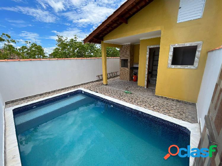 CASA NOVA 2 DORMITÓRIOS 1 SUÍTE LADO PRAIA FINANCIAMENTO