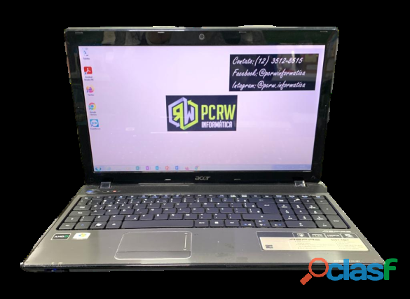 Notebook Acer 5251 1927 – Intel Phenon II – Memória 4Gb