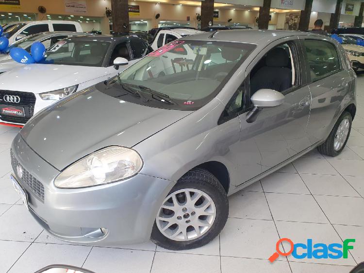 FIAT PUNTO HLX 1.8 FLEX 8V 5P CINZA 2008 1.8 FLEX
