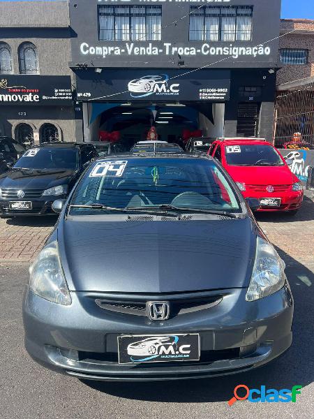 HONDA FIT LXL 1.4 1.4 FLEX 8V16V 5P MEC. CINZA 2004 1.4 FLEX