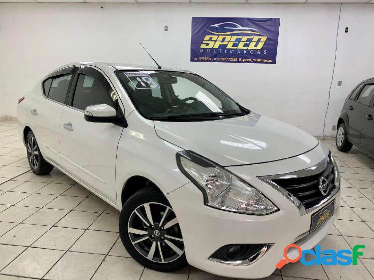 NISSAN VERSA SL 1.6 16V FLEXSTART 4P MEC. BRANCO 2019 1.6