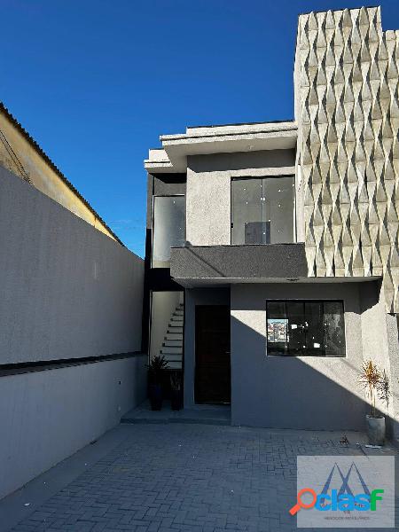 SOBRADO NOVO COM 3 DORMITÓRIOS - VILA SUISSA